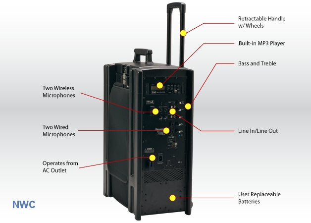 Portable Line Array Sound System - Winchester, VA - Grand Event Center ...