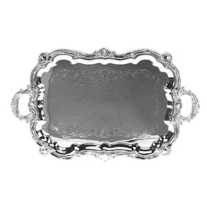 19 x 13 Rectangular Tray (Silver)