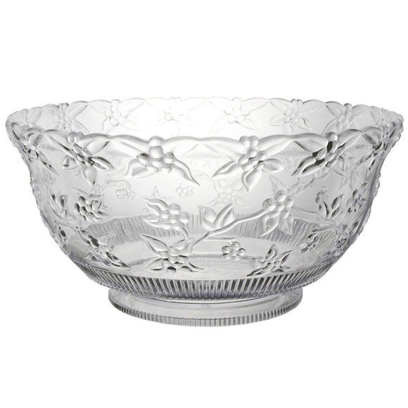 8 Qt Punch Bowl w/ Ladle (Glass)