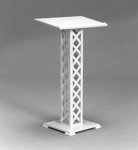Guestbook Stand (White Lattice)
