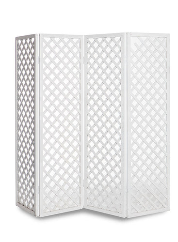 Screen Divider (White Lattice)