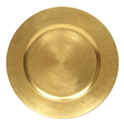 13 Gold Charger Plate