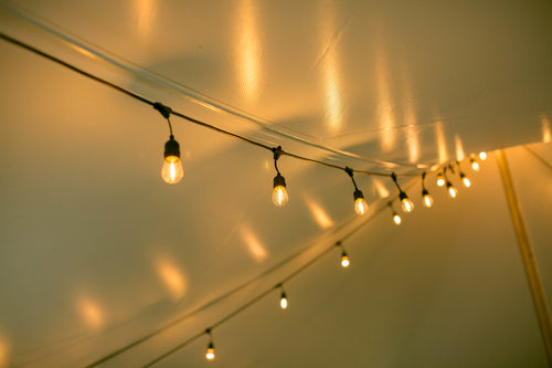 Bistro Lighting (Black or White strands available)