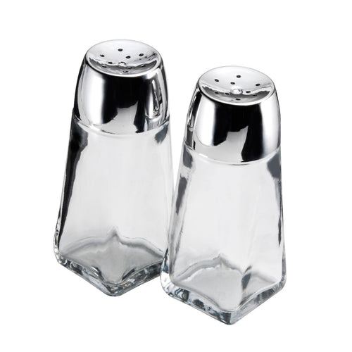 Salt & Pepper Shaker Set (Plain Glass)