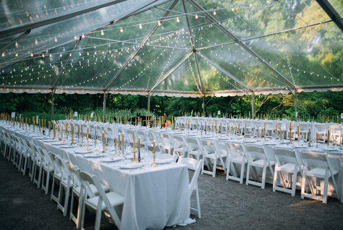 40 x 40 Frame Tent (Clear-Top)