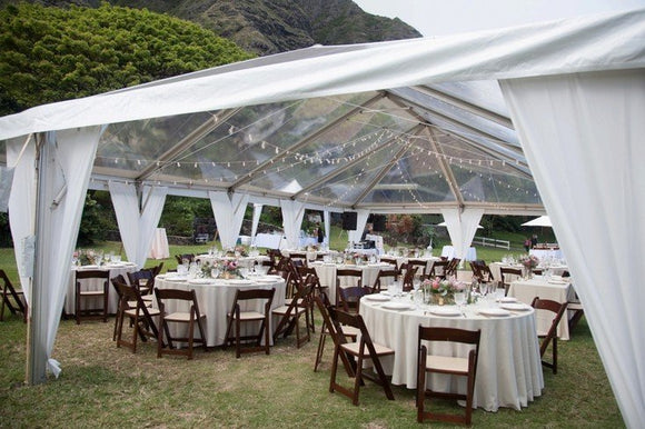 30 x 50 Frame Tent (Clear-Top)