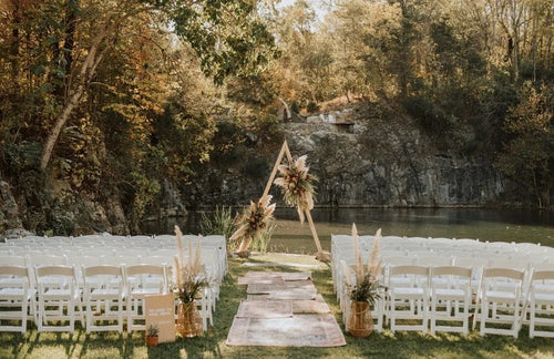 Triangle Wooden Arch