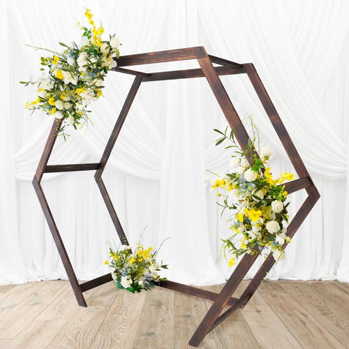 Hexagon Wooden Arch