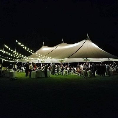 44' x 83' Sailcloth Tidewater Tent