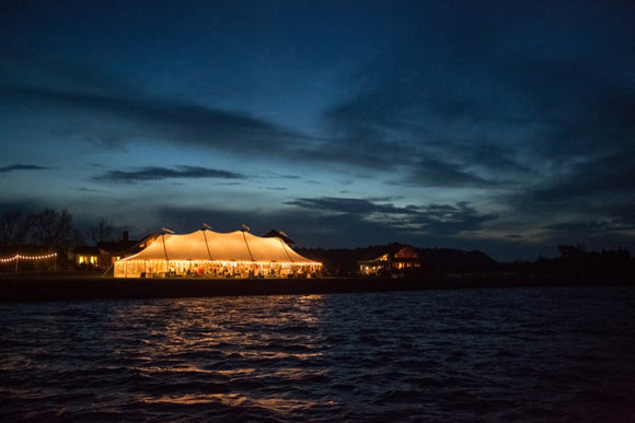 44' x 103' Sailcloth Tidewater Tent