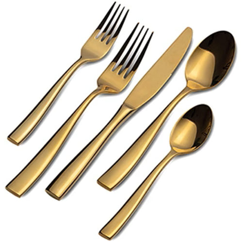Gold Manhattan Flatware