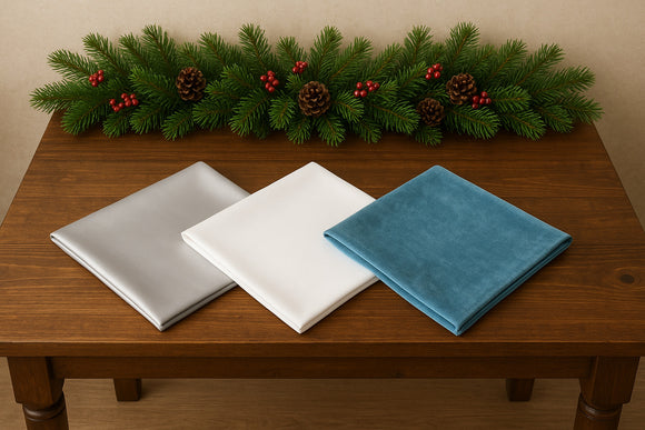 Winter Themed Holiday Linens