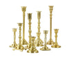 Gold Tapered Candle Holders (Assorted Sizes Available)